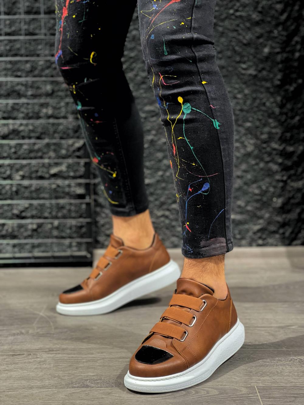 Knack Sneakers Ayakkabı 888 Taba m8834