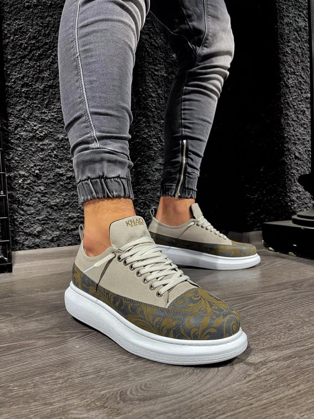 Knack Sneakers Ayakkabı 812 Taş m9047