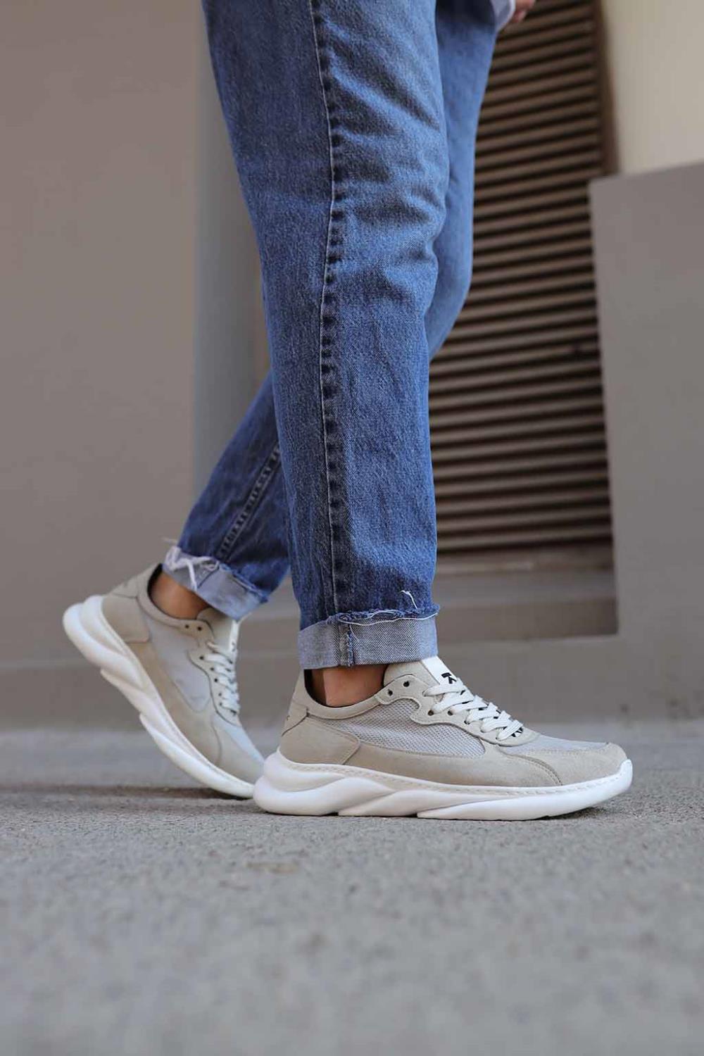 Knack Sneakers Ayakkabı 065 Taş m9547